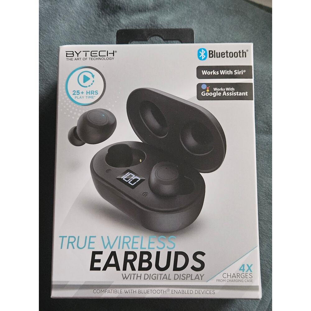 BYTECH BLUETOOTH EARBUDS  NWT